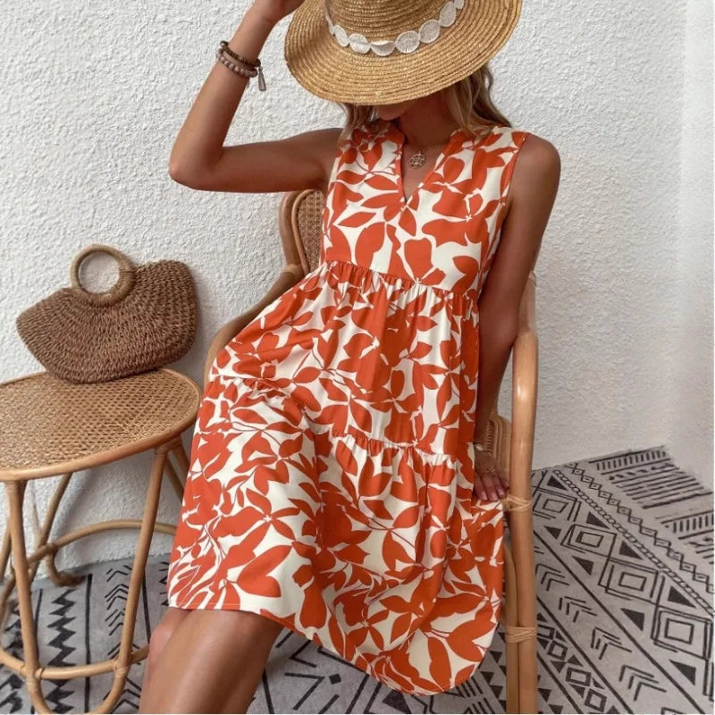 Luciana | Vestido fresco mediterráneo