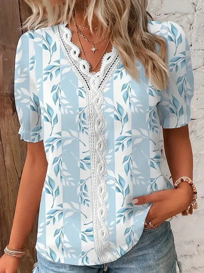 Valerisse | Blusa Jacquard Elegancia Relax