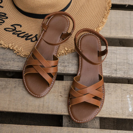 Thalira | Sandalias Romanas de Confort Antideslizante