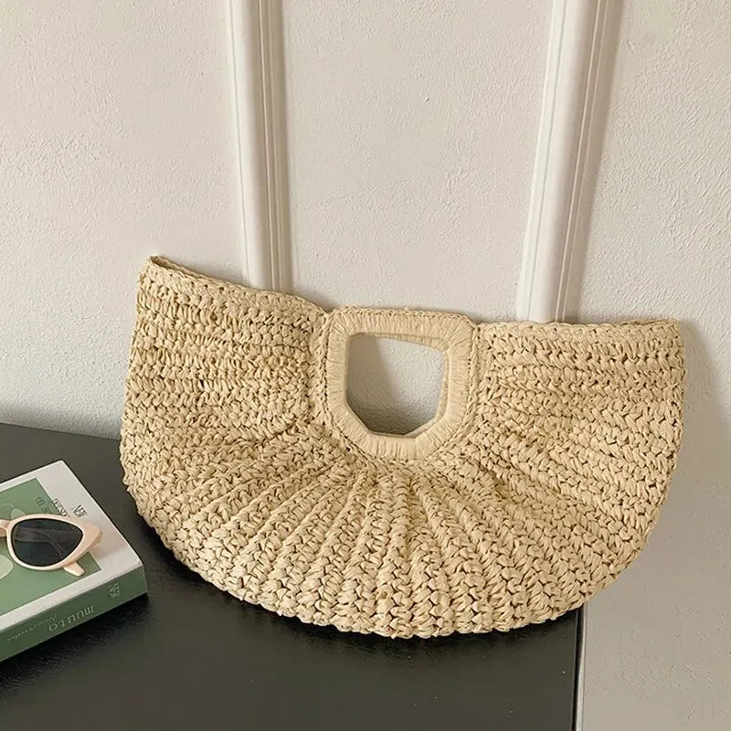 Marina | Bolso Media Luna de Verano Artesanal