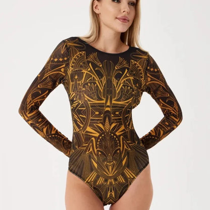 Nerina | Bikini de Manga Larga con Silueta Definida