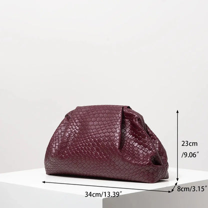 Isidora | Bolso Burdeos de Elegancia Atemporal