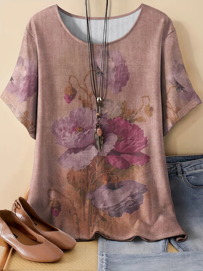 Floravelle | Camiseta Floral Soft Touch
