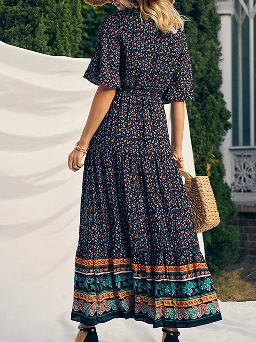 Catalina | Vestido bohemio elegante