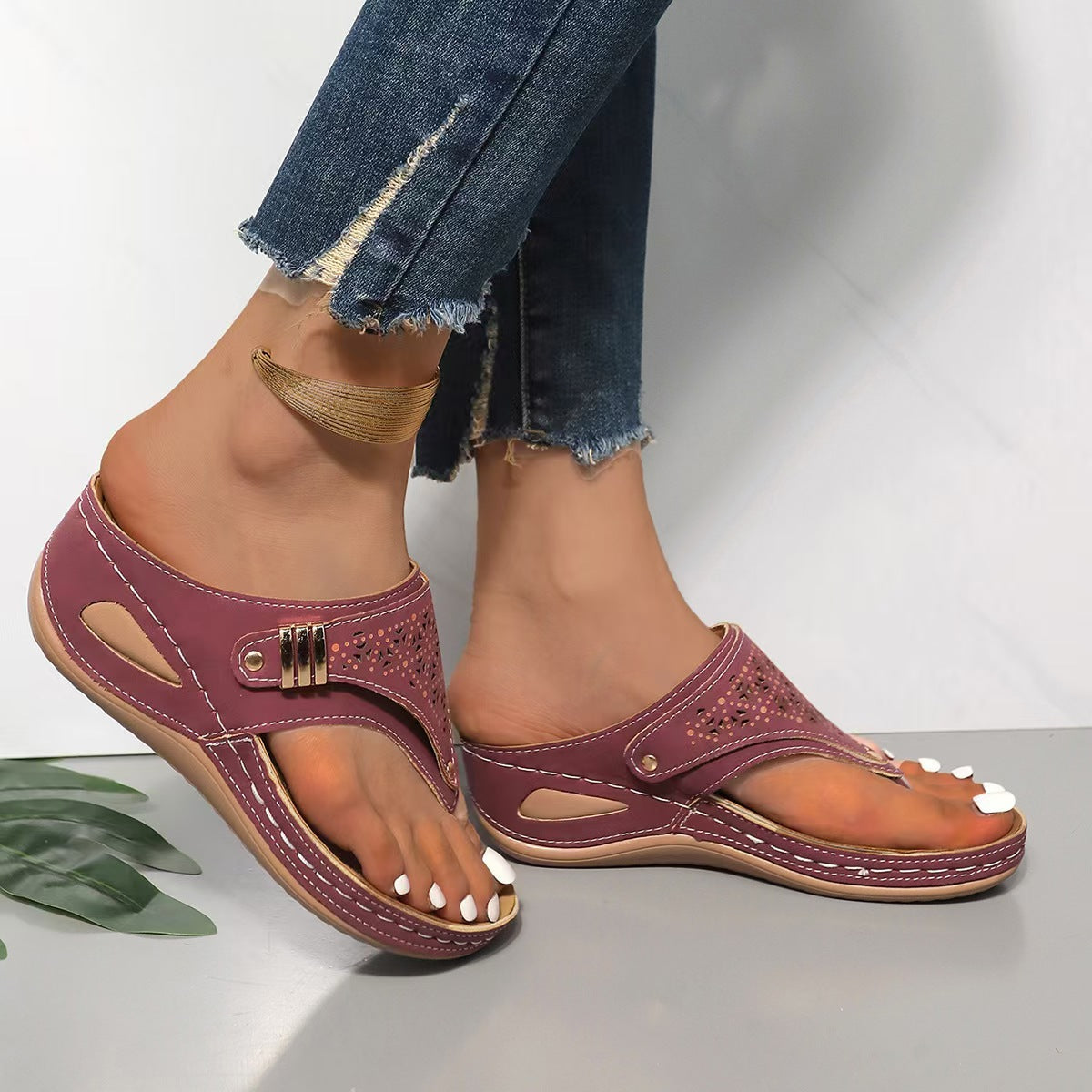Eva | Sandalias Plataforma de Confort Elevado