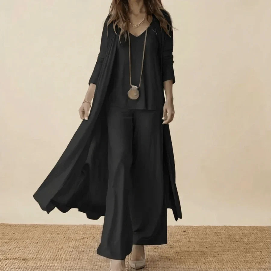 Raquel | Conjunto de Tres Piezas de Elegancia Sofisticada