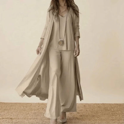 Raquel | Conjunto de Tres Piezas de Elegancia Sofisticada