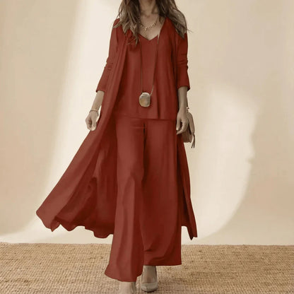 Raquel | Conjunto de Tres Piezas de Elegancia Sofisticada