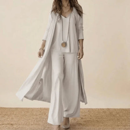 Raquel | Conjunto de Tres Piezas de Elegancia Sofisticada
