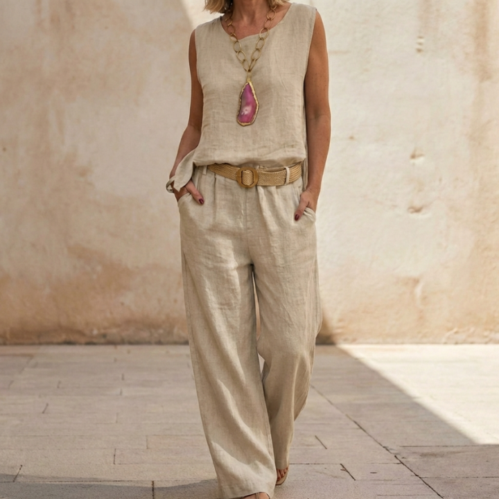 Noa | Conjunto Bohemio de Silueta Fluida