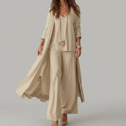 Raquel | Conjunto de Tres Piezas de Elegancia Sofisticada