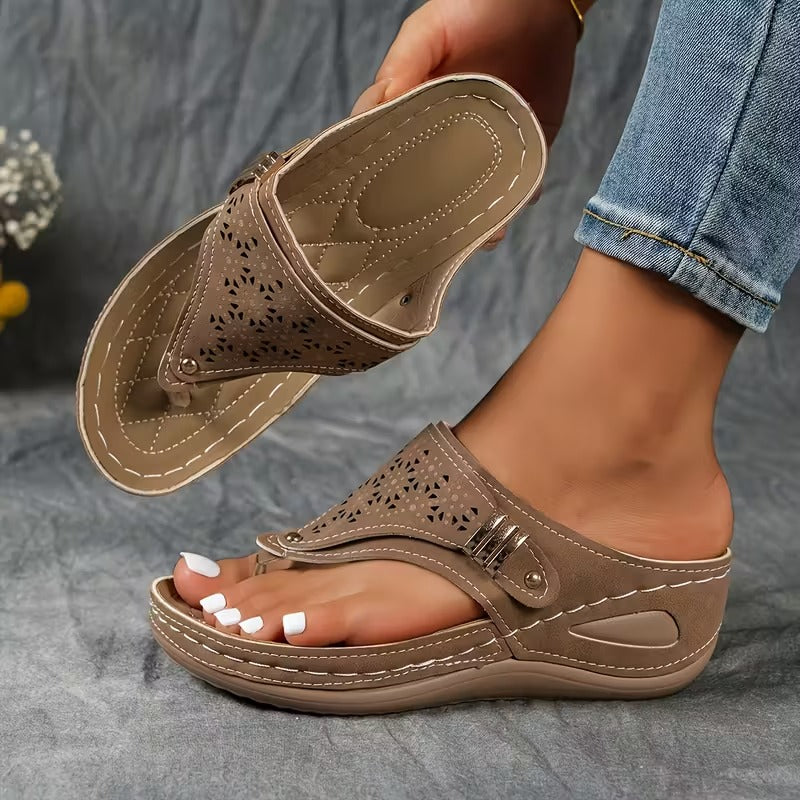Eva | Sandalias Plataforma de Confort Elevado