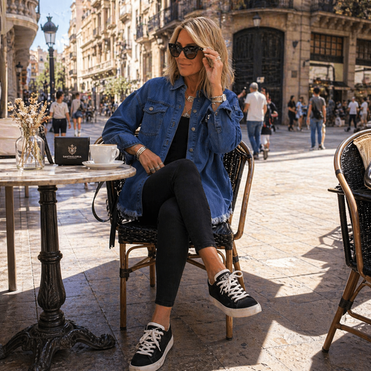 Mirella | Chaqueta Denim Esencial Atemporal