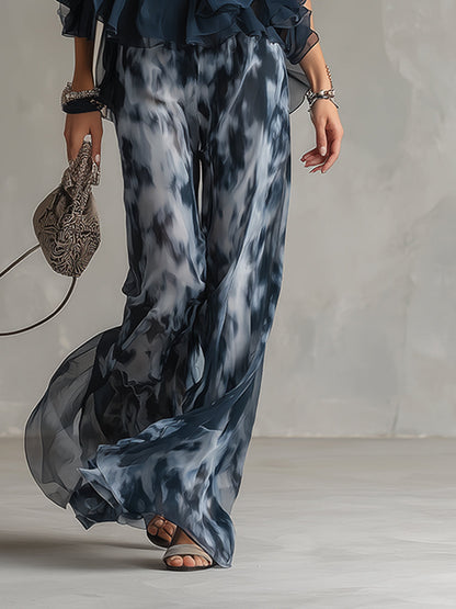 Lilla | Conjunto elegante con pantalón fluido