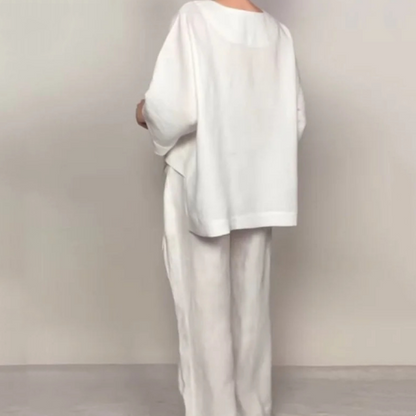 Liza | Conjunto de lino elegante